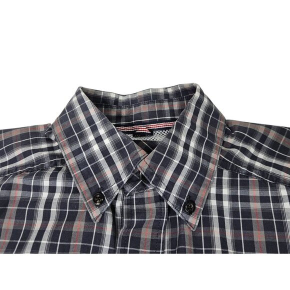 Ariat Pro Series Button Up Long Sleeve Shirt Men’s Small Plaid Western - Picture 1 of 11